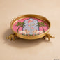 Kamadhenu Urli —  Pink Pichwai Festive Bowl