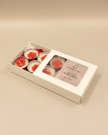 Hibiscus Tealight Set