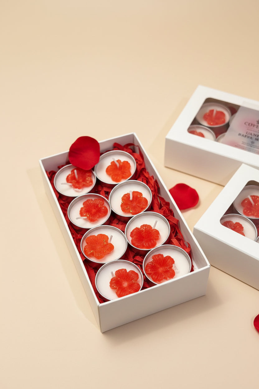 Hibiscus Tealight Set