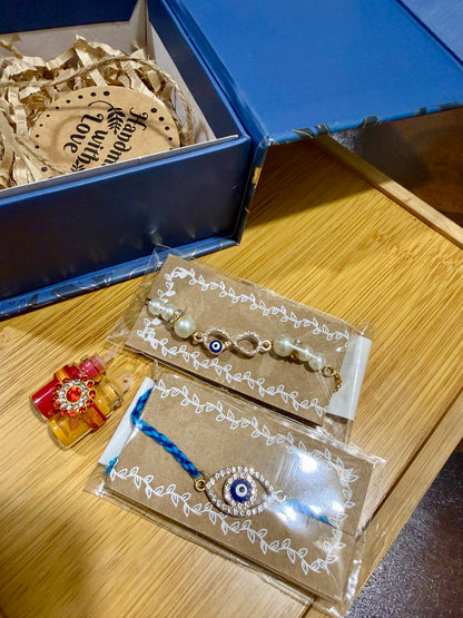 Bhaiya & Bhabhi Rakhi Hamper