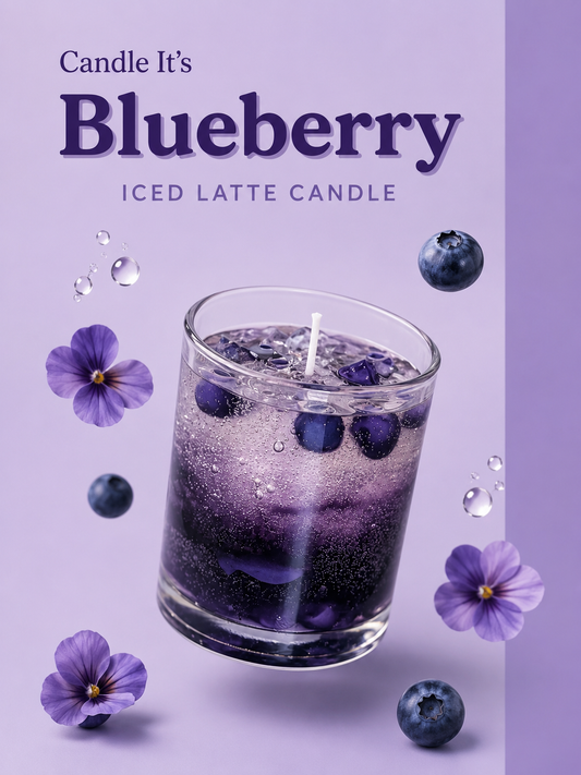 Blueberry Iced Candle