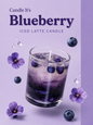 Blueberry Iced Candle