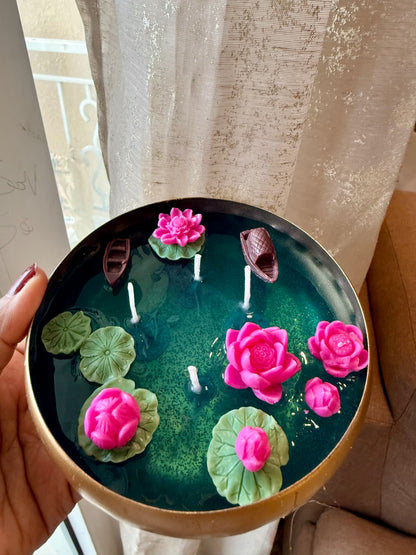 Lotus Lake Urli Candle
