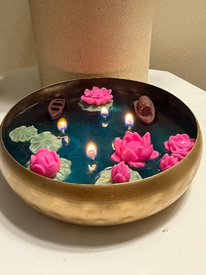 Lotus Lake Urli Candle