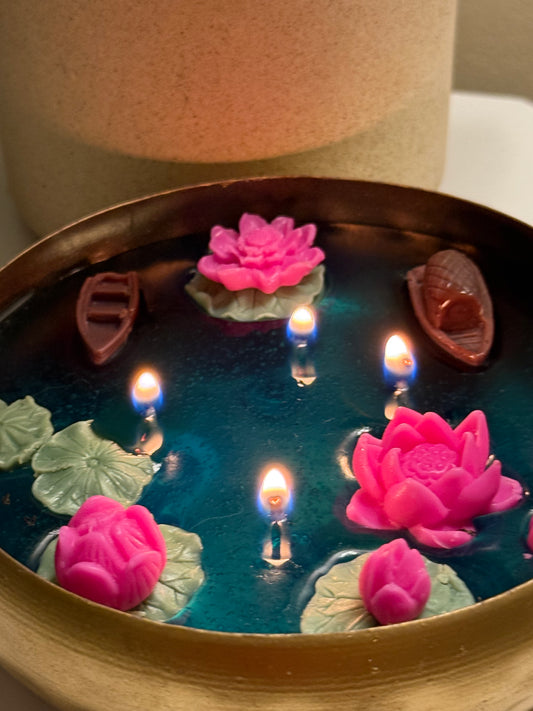 Lotus Lake Urli Candle