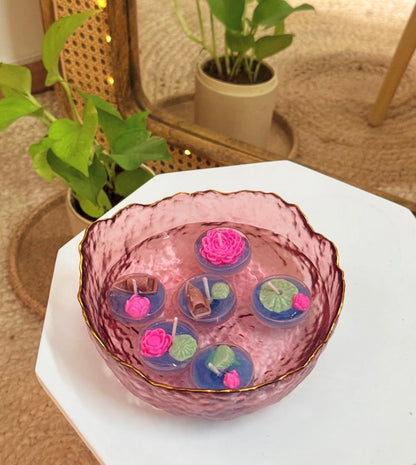 Floating Lotus Tealights