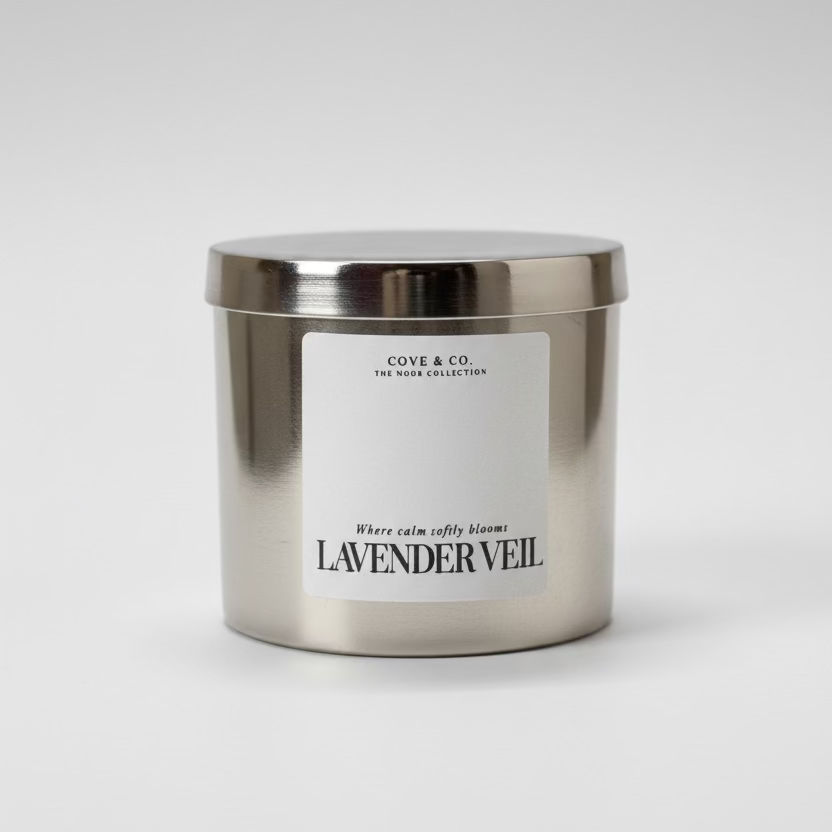 LAVENDER VEIL - Scented Candle | The Noor Collection